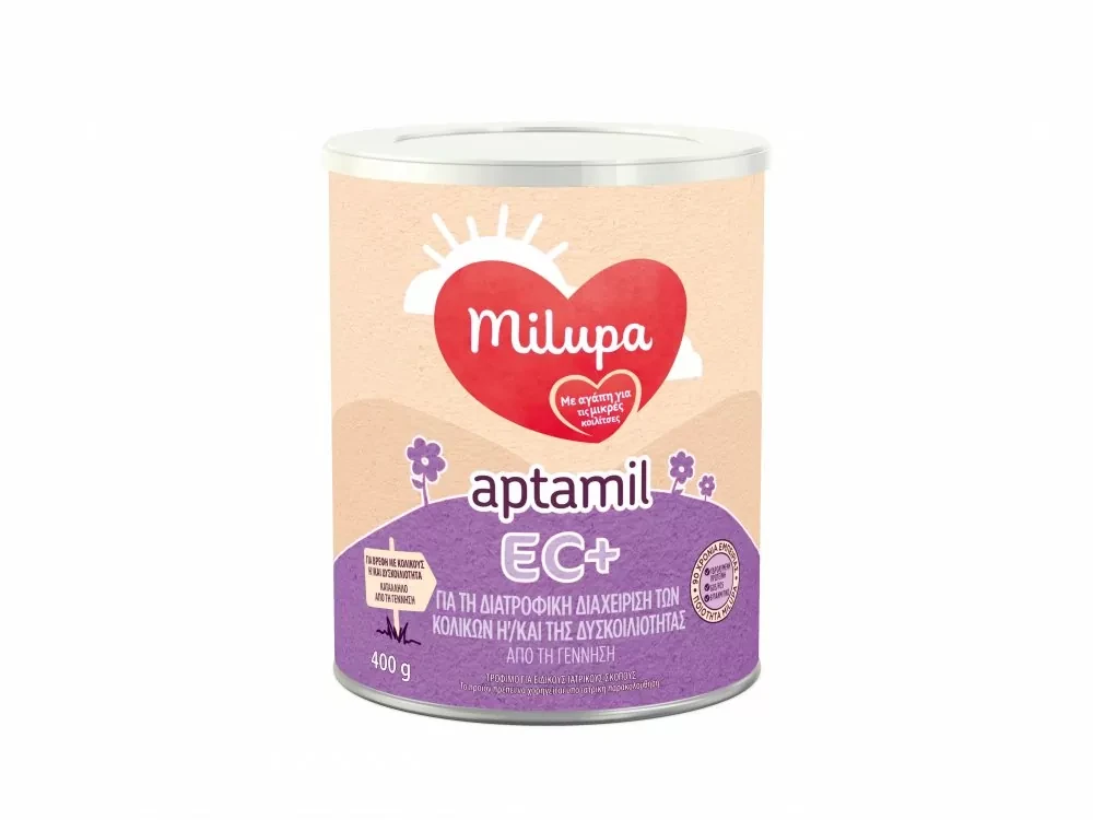 Milupa Aptamil EC+ Extra Care Plus para Cólicos o Estreñimiento 400 g