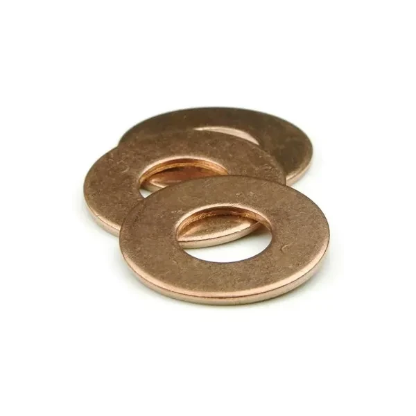 Arandelas planas de bronce de silicio - 5/16"-S (0.340 x 0.75 x .062) Cant. 25